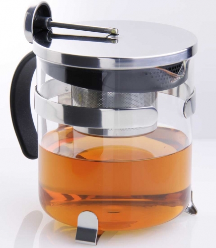 Giannini Teekanne, Teebereiter, Glas, 1 Liter