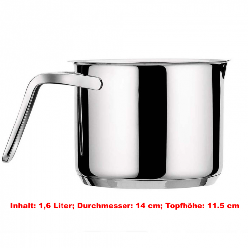 Giannini Kuoka Edelstahl Milchtopf 1,6 liter