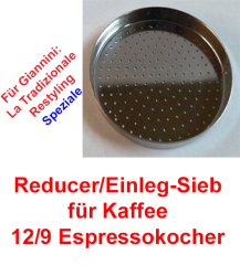 1x Sieb 12/9 Espressokocher Giannini (Reducer)